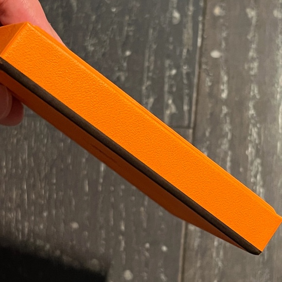 Hermes small empty box jewelry case decoration storage orange - Picture 5 of 10